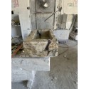 Calacatta Viola Marble Sink Ready To Ship Hanmade Carved Marble Basin