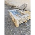 Calacatta Monet Marble Washbasin, Powder Room Marble Vanity