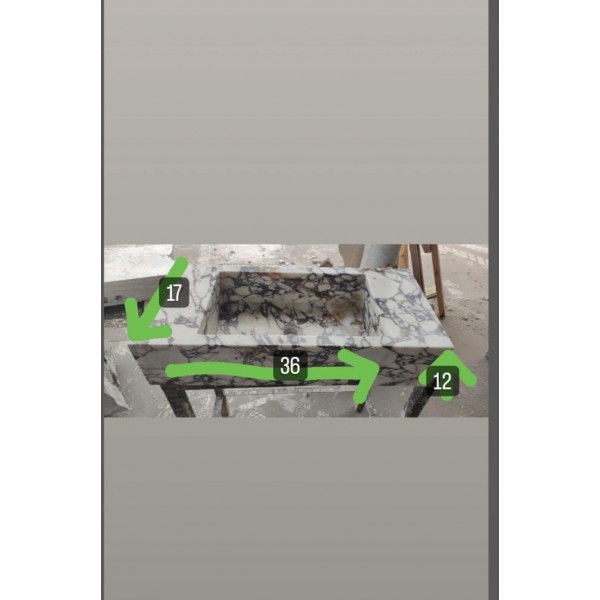 Custom Marble Sink for Colin Fichman