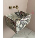 Custom Order Calacatta Viola Marble Sink for Duane