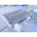 Silver Travertine Marble Sink, Wall Mounted Washbasin