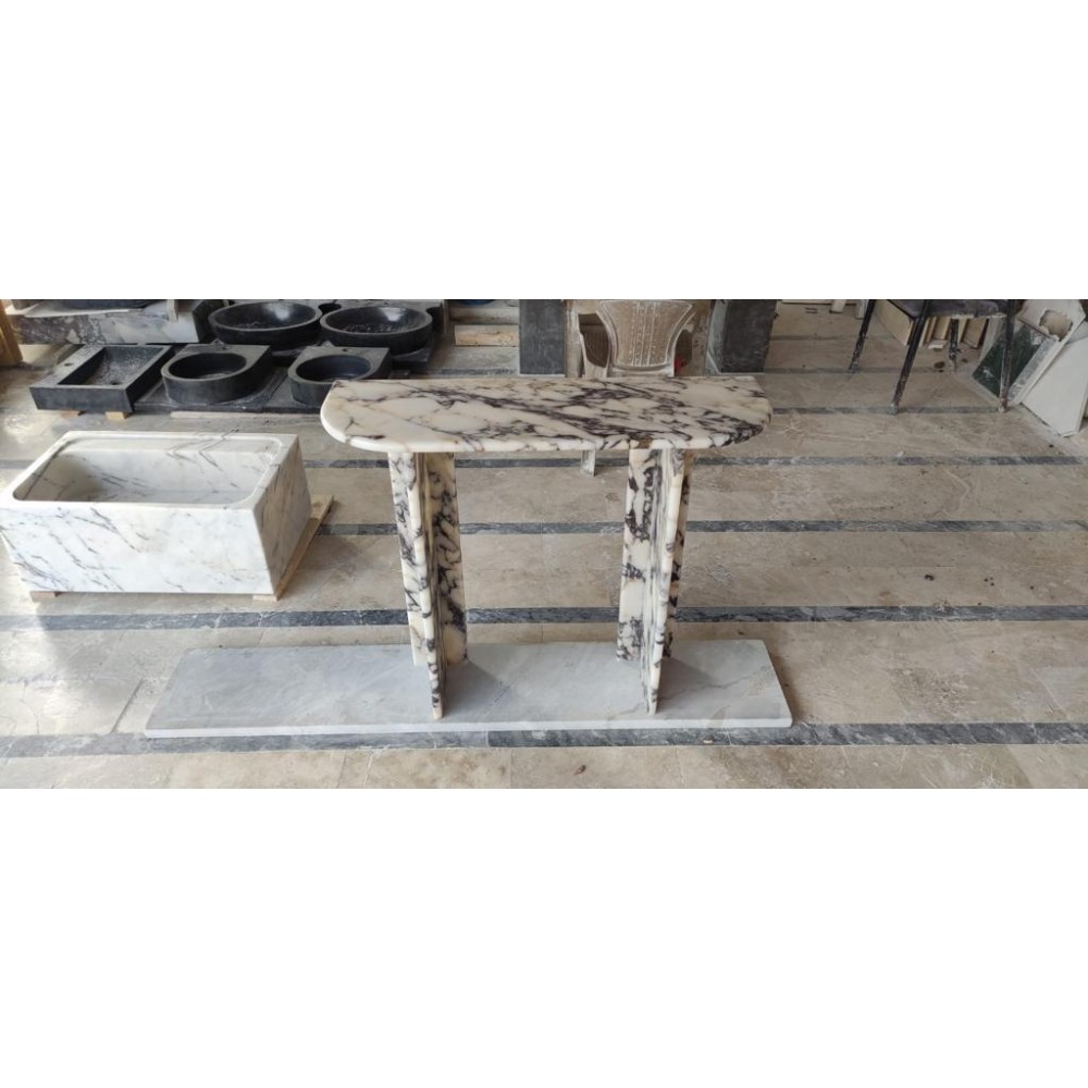 Calacatta Viola Consol Table