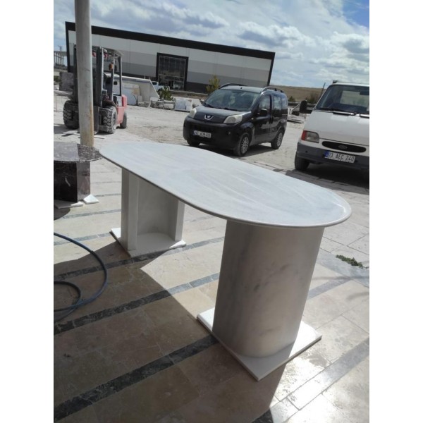 White Marble Coffe Table