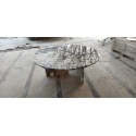 Calacatta Viola Round Marble Table
