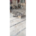 Calacatta Viola Round Marble Table