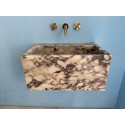 Calacatta Antique Marble Sink , Powder Room Washbasin , Vessel Sink