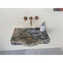 Custom Order Calacatta Violet Marble Sink Basin, Bahtroom Washbasin
