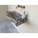 Custom Order Calacatta Violet Marble Sink Basin, Bahtroom Washbasin