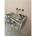 Calacatta Marble Vanity Sink, Custom Order Washbasin