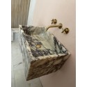 Calacatta Marble Vanity Sink, Custom Order Washbasin