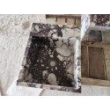 Calacatta Viola Square Marble Sink, Custom Order Sink Basin
