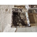 Calacatta Viola Square Marble Sink, Custom Order Sink Basin