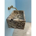 Marble Sink Basin, Wall Mounted Marble Sink