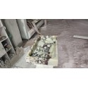 Custom Calacatta Viola Sink, Monet Marble Sink Hand Carved