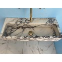 Custom Size Marble Sink, Monet Marble Sink Hand Carved