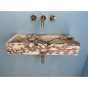 Custom Size Marble Sink, Monet Marble Sink Hand Carved