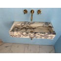 Custom Size Marble Sink, Monet Marble Sink Hand Carved