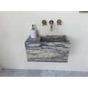 Dark Violet Marble Sink , Antique Marble Sink