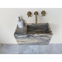 Dark Violet Marble Sink , Antique Marble Sink