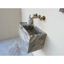 Dark Violet Marble Sink , Antique Marble Sink