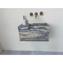Dark Violet Marble Sink , Antique Marble Sink
