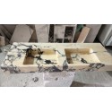 Double Marble Sink, Monet Marble Washbasin, Large Marble Washbasin