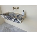 Leopar Marble Sink, Hand Carved Sink, Natural stone Sink