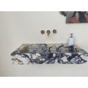 Leopar Marble Sink, Hand Carved Sink, Natural stone Sink