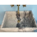 Lilac Marble Basin, Vessel Washbasin