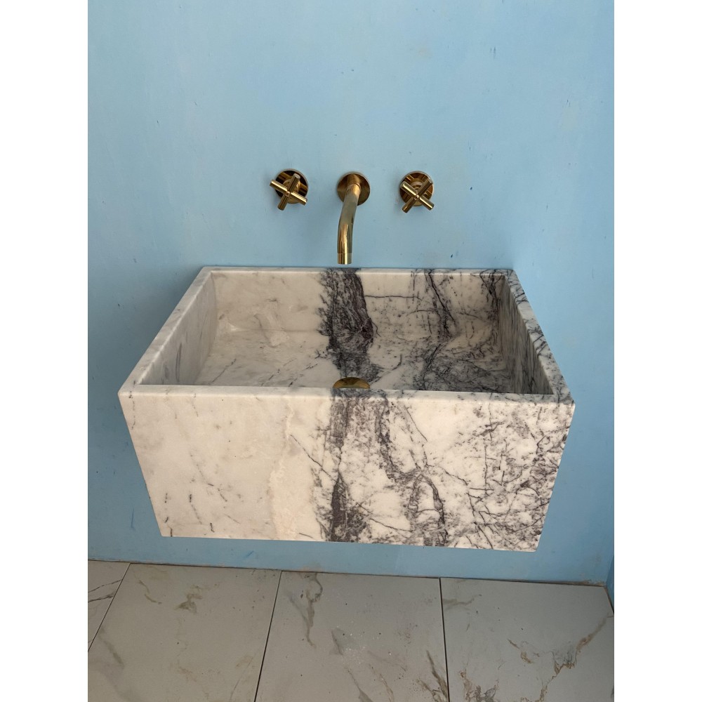 Lilac Marble Basin, Vessel Washbasin