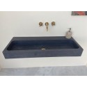 Matte Basalt Marble Sink, Rectangle Marble Sink Basin
