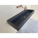 Matte Basalt Marble Sink, Rectangle Marble Sink Basin