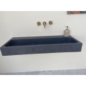 Matte Basalt Marble Sink, Rectangle Marble Sink Basin