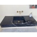 Nero Marquina Washbasin, Custom Order Marble Sink