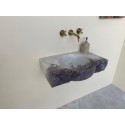 Custom Order Lilac Marble Sink, Powder Room Marble Sink Basin