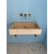 Rough Travertine Sin...