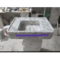 Custom Marble Sink+ Wall Brackets For Tabathaf