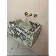 Custom Marble Sink+ ...