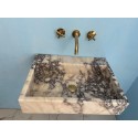 Viola Marble Sink, Powder Room Marble Sink