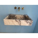Viola Marble Sink, Powder Room Marble Sink