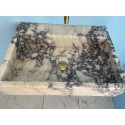 Viola Marble Sink, Powder Room Marble Sink
