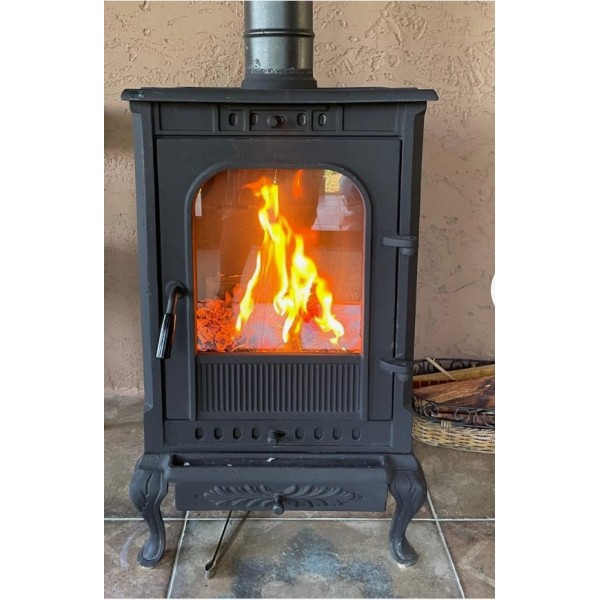 Cast Iron Wood Stove, Handmade Wood Burning Stove