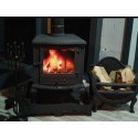 Wood Cook Burning Stove With Oven, Home Made Wood Stove