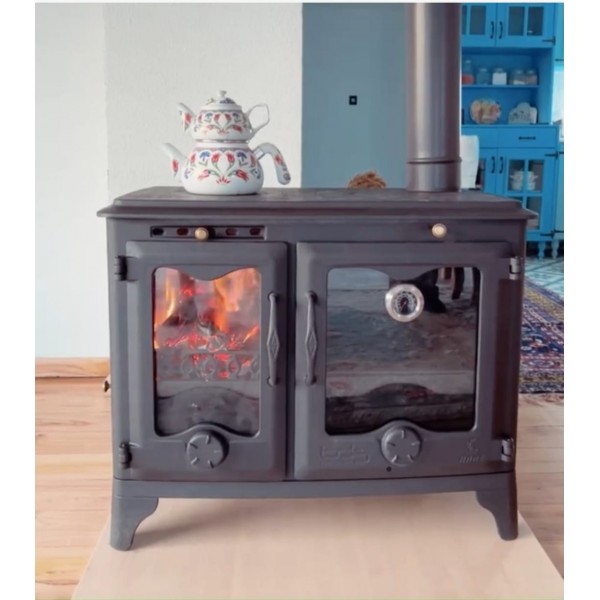 Wood Burning Stove - Cast İron Fireplace