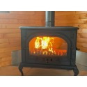 Wood Burning Stove With Oven, Large Stove