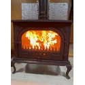 Wood Burning Stove With Oven, Large Stove