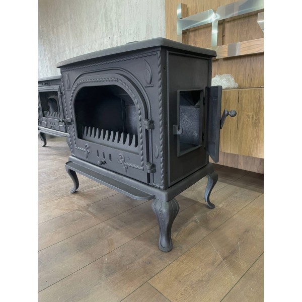 Wood Burning Stove With Oven, Large Stove