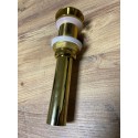 Gold Brass Drain Pipe