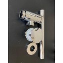 Chrome Brass P-Trap Set, Drain Pipe