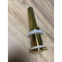 Gold Brass Drain Pipe